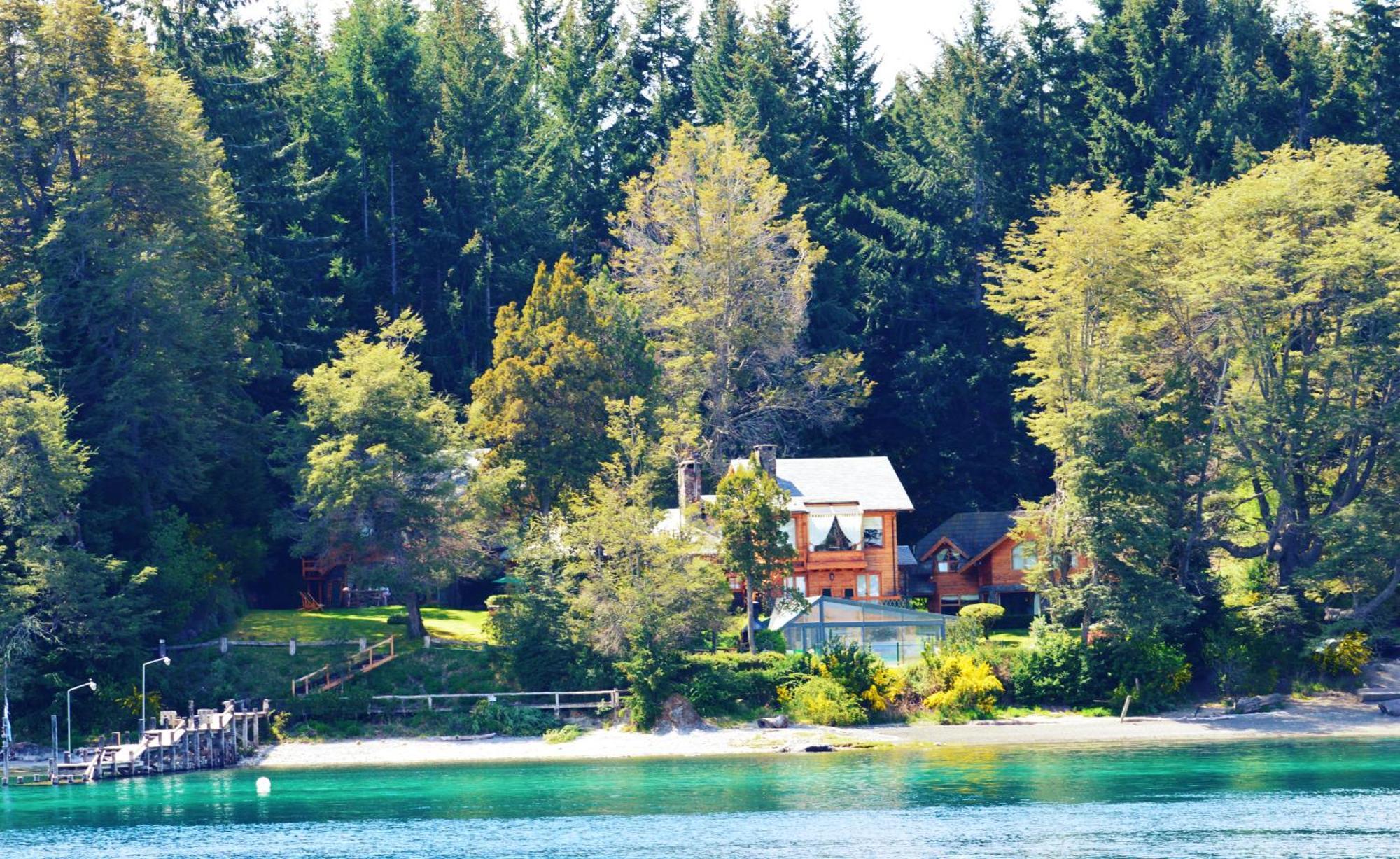 Cabanas Rincon Del Lago Вілья-Ла-Ангостура Екстер'єр фото